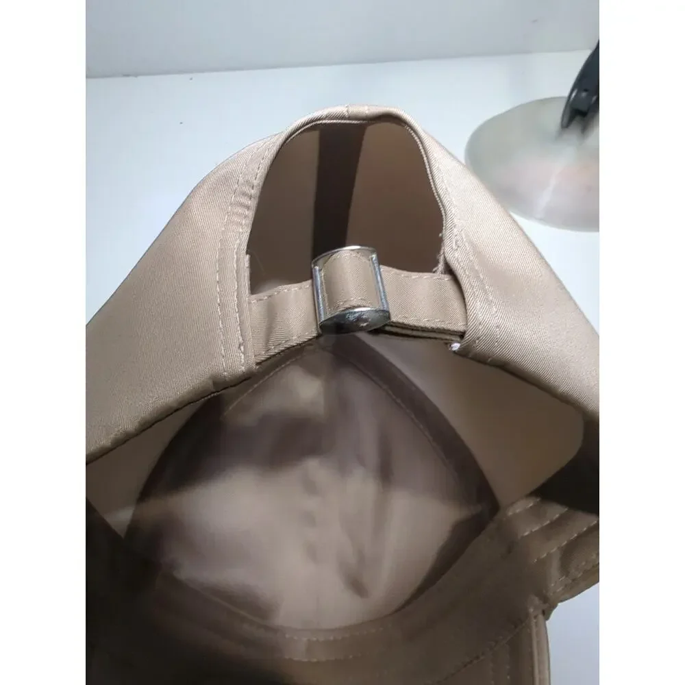 Alo Yoga Satin Off Duty Cap Baseball Hat Limited Edition Taupe